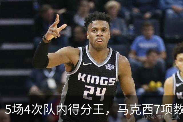 5场4次队内得分王，马克西7项数据领跑76人